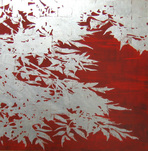 Red, Silver leaf, Japanese influence